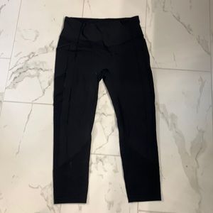 Lulu black leggings with pockets